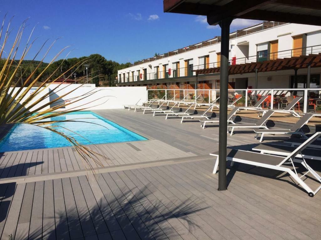 Les Terrasses D'Aix - Studio Avec Grande Terrasse Privee Eguilles Bagian luar foto